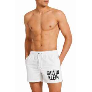 CK WHITE SWIM SHORT 'CALVIN KLEIN' BLACK