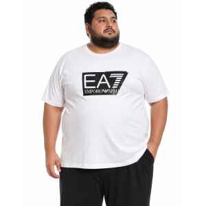 EMPORIO ARMANI TSHIRT BIG LOGO WHITE