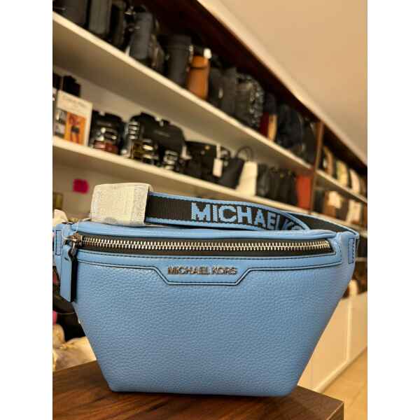 MK WAISTBAG COOPER MINI BELT BAG BLUE PACIFIC