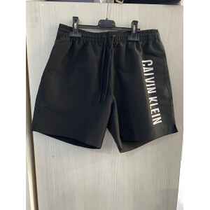 CK BLACK SWIM SHORTS