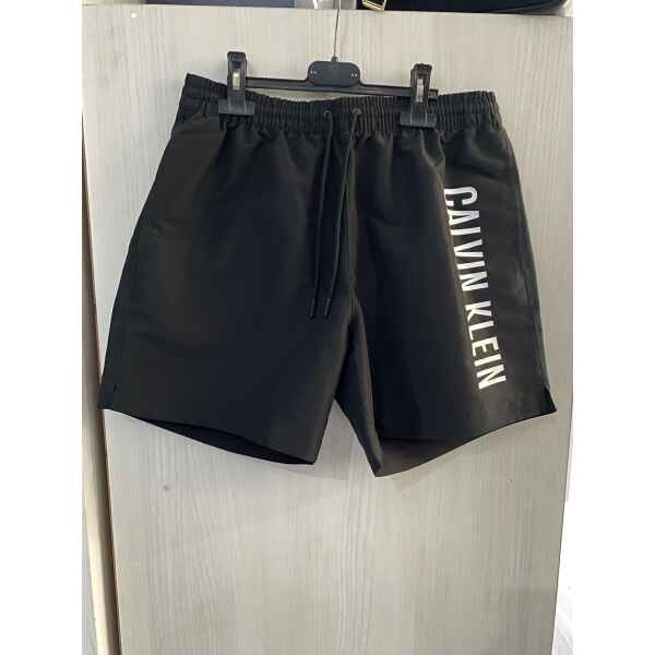 CK BLACK SWIM SHORTS