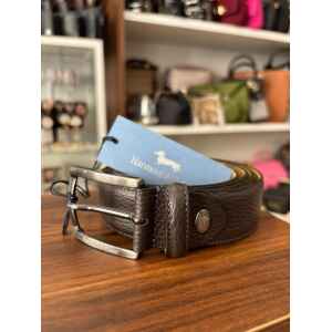 HB BELT DARK BROWN