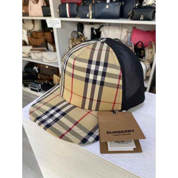 BURBERRY NEW SHAPE TRUCKER CAP SIZE L