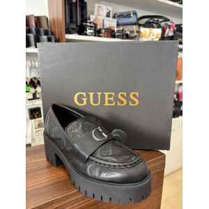 GUESS LOAFER BLACK CLASSIC PATTERN