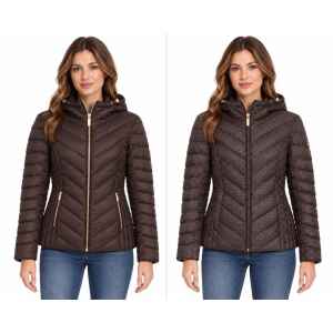 MK JACKET REVERSIBLE BROWN