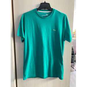 HB TSHIRT GREEN BACK LOGO