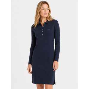 TH POLOSHIRT DRESS NAVY