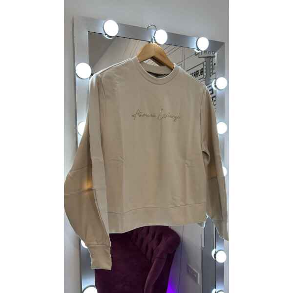 ARMANI BEIGE TOP GOLD LETTERS