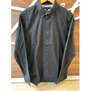 TH SHIRT FLEX REGULAR FIT BLACK