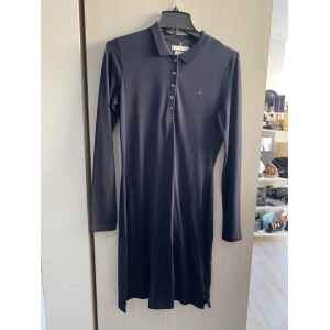 TH DRESS WOMAN BLUE POLO NECK