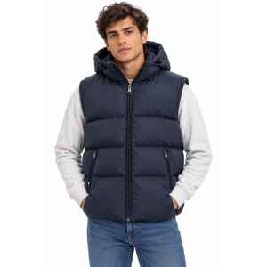 TH PUFFED VEST NAVY