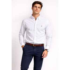 TH SHIRT FLEX REGULAR FIT WHITE