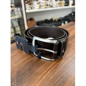 TH BELT DARK BROWN