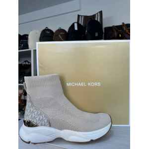 MK KATRINA KNIT BOOTIE VANILLA
