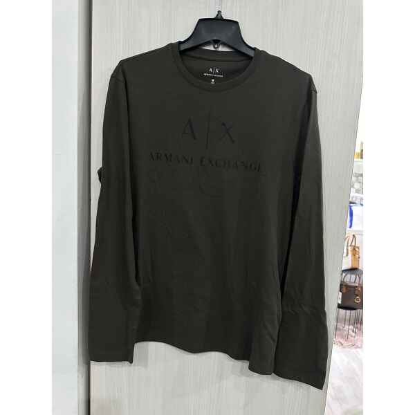 ARMANI GREEN LIGHT TOP LONG SLEEVE