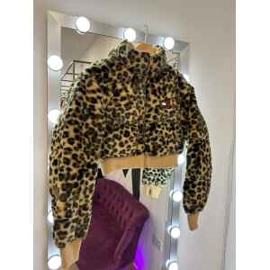 TOMMY JEANS ANIMAL PRINT JACKET