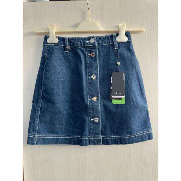 ARMANI DENIM SKIRT BUTTONS