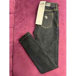 ARMANI JEANS SUPER SKINNY MID RISE DARK BLUE