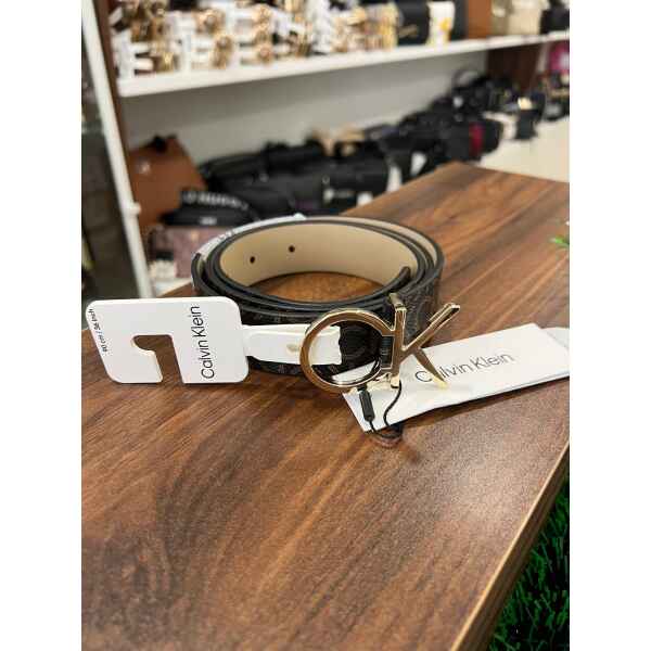 CK BELT BROWN PATTERN