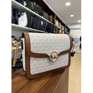 MK LEIDA MD FLAP CHN MSGR VANILLA
