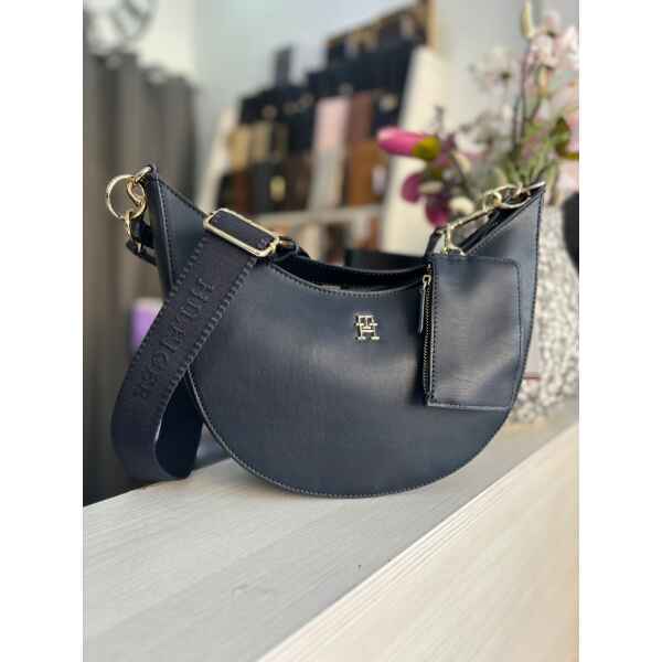 TH MONOTYPE CONV. SHOULDER BAG BLUE