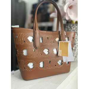 MK ELIZA XS EW OPEN TOTE TAN
