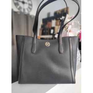 MK LEIDA LG TZ TOTE BLACK
