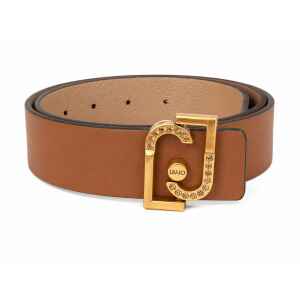 LIUJO ECS HIPS BELT 3.5 REVERSIBLE TAN/GOLD