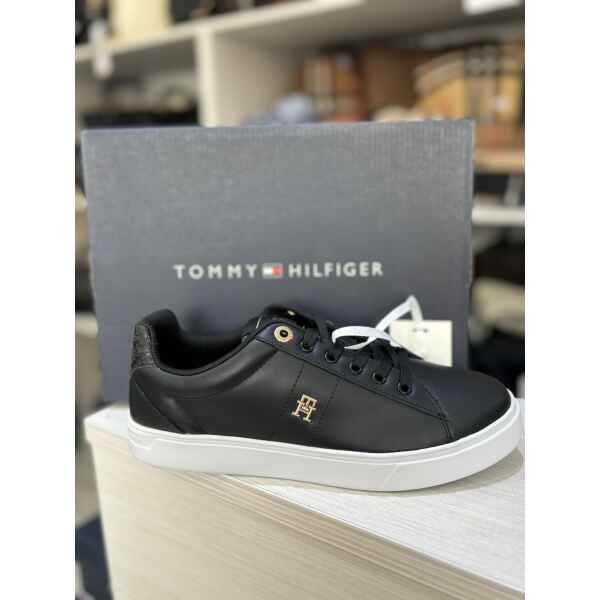 TH ELEVATED ESSENT SNEAKER MONOGRAM BLACK