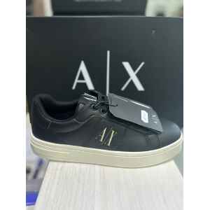 ARMANI TRAINER BLALCK 'AX' SIDE
