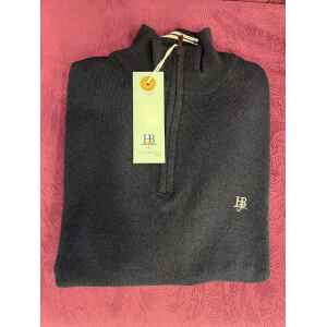 HBJ HALF ZIP UP BLUE