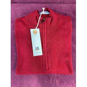 HBJ HALF ZIP UP RED