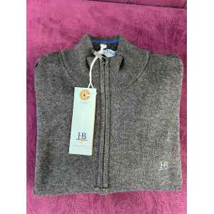 HBJ HALF ZIP UP GREY