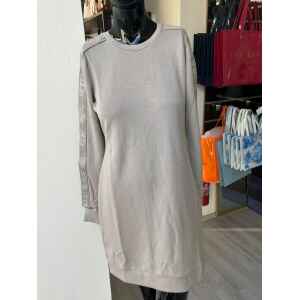 GUESS GREY DRESS BRANDED SLEEVES