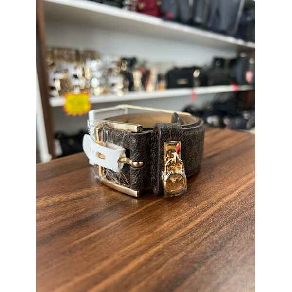 MK BROWN BELT W/CHARM