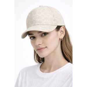 COACH CAP WHITE PATTERN