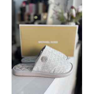 MK JANIS SIG SOFT JACQUARD BED SLIPPER