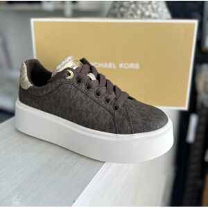 MK ROMEY LACE UP BROWN