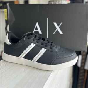 ARMANI EXCHANGE BLACK SNEAKERS