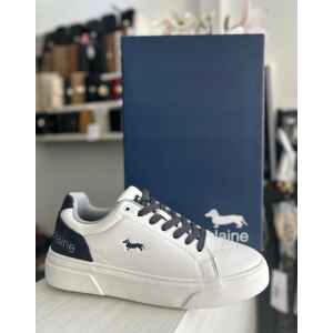 HB WHITE TRAINER BLUE DETAILS