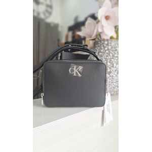 CK EO/ MINMONO CAM BAG SILVER LOGO