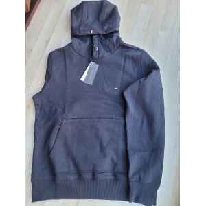 TH BLUE NAVY MEN HOODIE SMALL LOGO