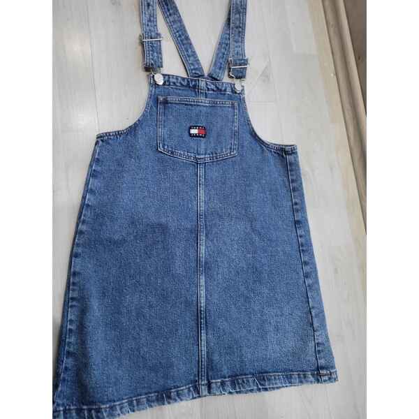 TOMMY JEANS PINAFORE DRESS DENIM