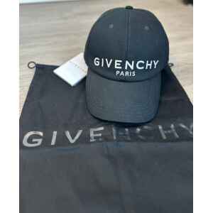 GIVENCHY CURVED CAP BLACK