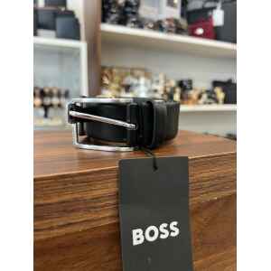 BOSS BLACK BELT SILVER BUCKLE