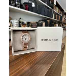 MICHAEL KORS ROSE GOLD STUDS WATCH