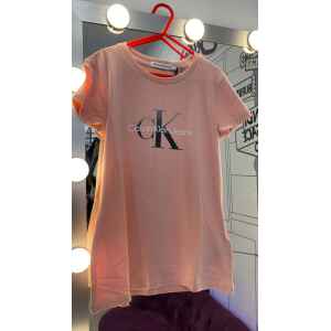 CK TSHIRT GRADIENT PINK BLUSH