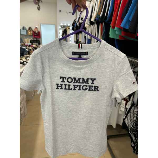 TH LOGO TEE 3D GRAY