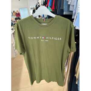 TH TSHIRT OLIVE GREEN 'EST 1985'