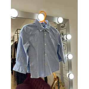 TH SHIRT LIGHT BLUE 'H' LAST BUTTON